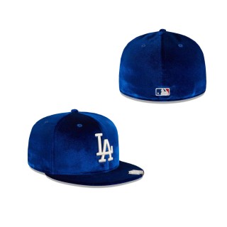 Los Angeles Dodgers Velvet Visor Clip Fitted Hat