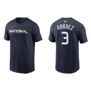 Luis Arraez National League Navy 2023 MLB All-Star Game T-Shirt