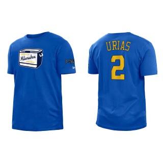 Luis Urias Brewers Royal 2022 City Connect T-Shirt