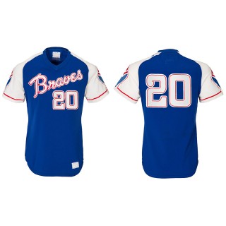 Marcell Ozuna Braves Heritage Throwback Jersey
