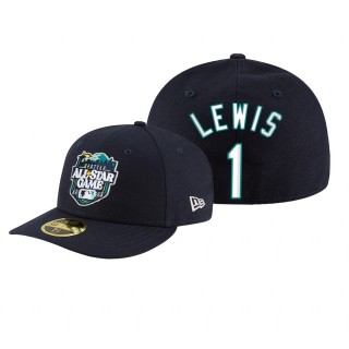 Seattle Mariners Kyle Lewis Navy 2023 MLB All-Star Game Fitted Hat