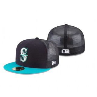 Mariners Replica Mesh Back Navy 59FIFTY Fitted Cap