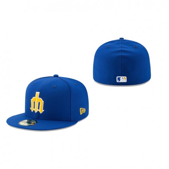 Mariners Turn Back the Clock 1977 Throwback 59FIFTY Fitted Hat