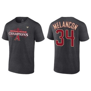 Mark Melancon Arizona Diamondbacks Charcoal 2023 National League Champions T-Shirt