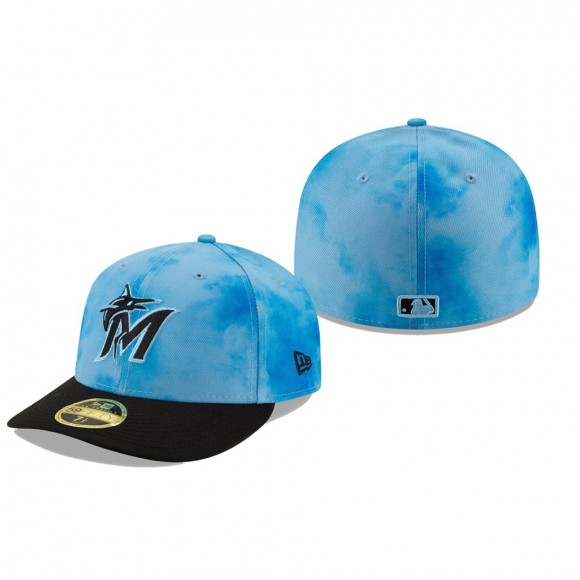 Miami Marlins 2019 Father's Day Low Profile 59FIFTY On-Field Hat