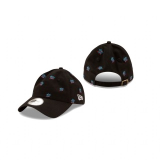 Miami Marlins Adjustable Black All Over Logo Casual Classic Hat