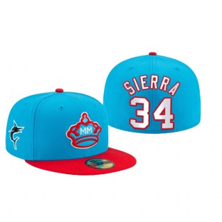 Marlins Magneuris Sierra Blue City Connected Hat