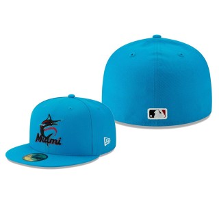 2019 Little League Classic Miami Marlins Royal 59FIFTY Fitted Hat