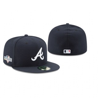 Men's Braves Navy 2019 Postseason 59FIFTY Fitted Hat
