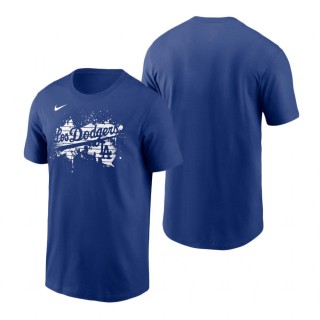 Los Angeles Dodgers Royal 2021 City Connect Graphic T-Shirt