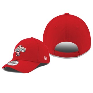 Men's Washington Nationals Red 2019 National League Champions 9FORTY Adjustable Hat