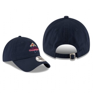 Men's Washington Nationals Navy 2019 World Series Champions Local Patch 9TWENTY Adjustable Hat