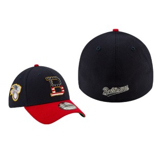 Men's 2019 Stars & Stripes Orioles 39THIRTY Flex Hat