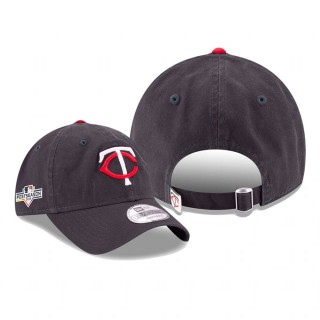 Men's Minnesota Twins Navy 2019 Postseason Home Sidepatch 9TWENTY Adjustable Hat