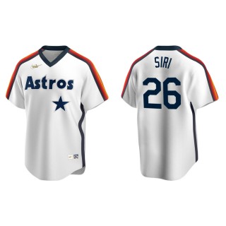 Jose Siri Astros White Cooperstown Collection Home Jersey