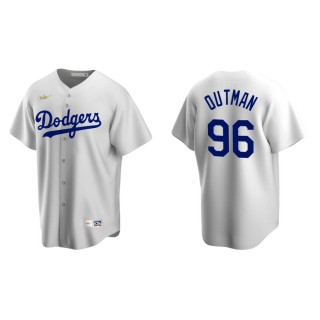 James Outman Brooklyn Dodgers White Cooperstown Collection Home Jersey
