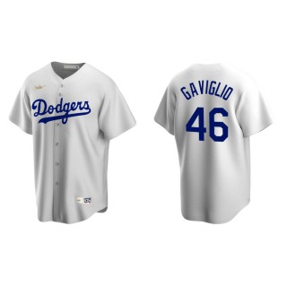 Sam Gaviglio Brooklyn Dodgers White Cooperstown Collection Home Jersey