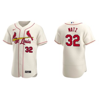 Steven Matz Cardinals Cream Authentic Alternate Jersey