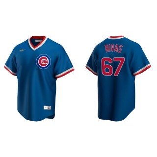 Alfonso Rivas Cubs Royal Cooperstown Collection Road Jersey