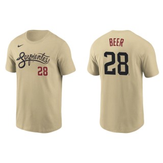 Seth Beer Diamondbacks Gold 2021 City Connect  T-Shirt
