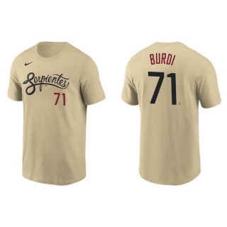 Zack Burdi Diamondbacks Gold 2021 City Connect  T-Shirt
