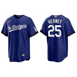 Andrew Heaney Dodgers Royal 2021 City Connect Replica Jersey