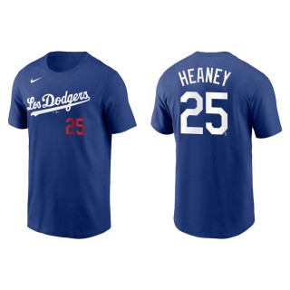 Andrew Heaney Dodgers Royal 2021 City Connect  T-Shirt