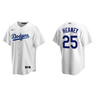 Andrew Heaney Dodgers White Replica Home Jersey