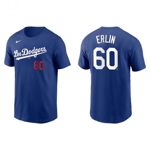 Robbie Erlin Dodgers Royal 2021 City Connect  T-Shirt