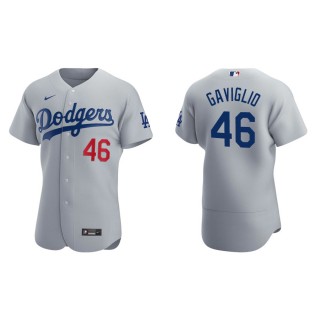 Sam Gaviglio Dodgers Gray Authentic Alternate Jersey