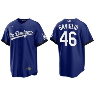 Sam Gaviglio Dodgers Royal 2021 City Connect Replica Jersey