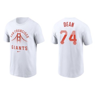 Austin Dean Giants White 2021 City Connect Graphic T-Shirt