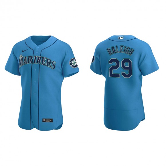 Cal Raleigh Mariners Royal Authentic Alternate Jersey