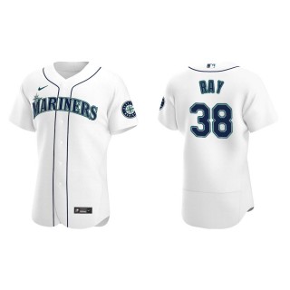 Robbie Ray Mariners White Authentic Home Jersey