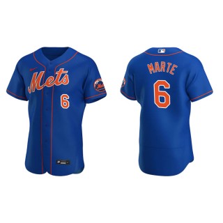 Starling Marte Mets Royal Authentic Alternate Jersey