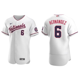 Cesar Hernandez Nationals White Authentic  Jersey