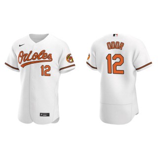 Rougned Odor Orioles White Authentic Home Jersey