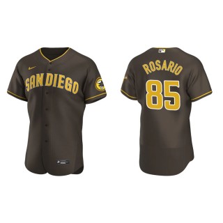 Eguy Rosario Padres Brown Authentic Road Jersey