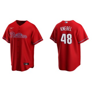 Corey Knebel Phillies Red Replica Alternate Jersey