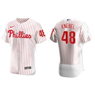 Corey Knebel Phillies White Authentic Home Jersey