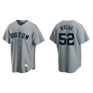 Michael Wacha Red Sox Gray Cooperstown Collection Road Jersey