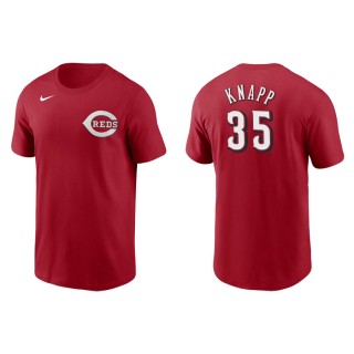 Andrew Knapp Reds Red Name & Number Nike T-Shirt