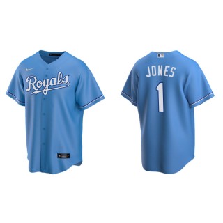 JaCoby Jones Royals Light Blue Replica Alternate Jersey
