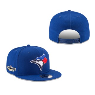 Men's Toronto Blue Jays Royal 2022 Postseason 9FIFTY Snapback Hat