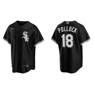 Men's White Sox A.J. Pollock Black Replica Alternate Jersey