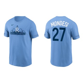 Men's Adalberto Mondesi Royals Light Blue 2022 City Connect T-Shirt