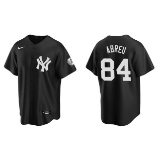 Men's New York Yankees Albert Abreu Black Replica Fashion Jersey