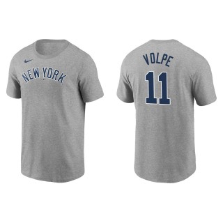 Anthony Volpe Gray T-Shirt