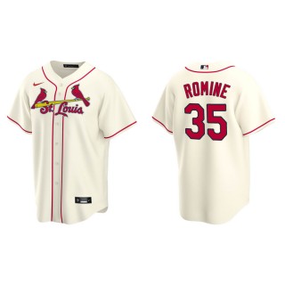 Men's St. Louis Cardinals Austin Romine Cream Replica Alternate Jersey
