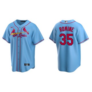 Men's St. Louis Cardinals Austin Romine Light Blue Replica Alternate Jersey